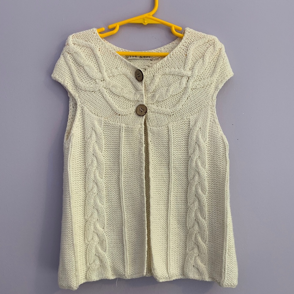 Lisa Rose - Patterned Short Sleeve Top (Size 6)